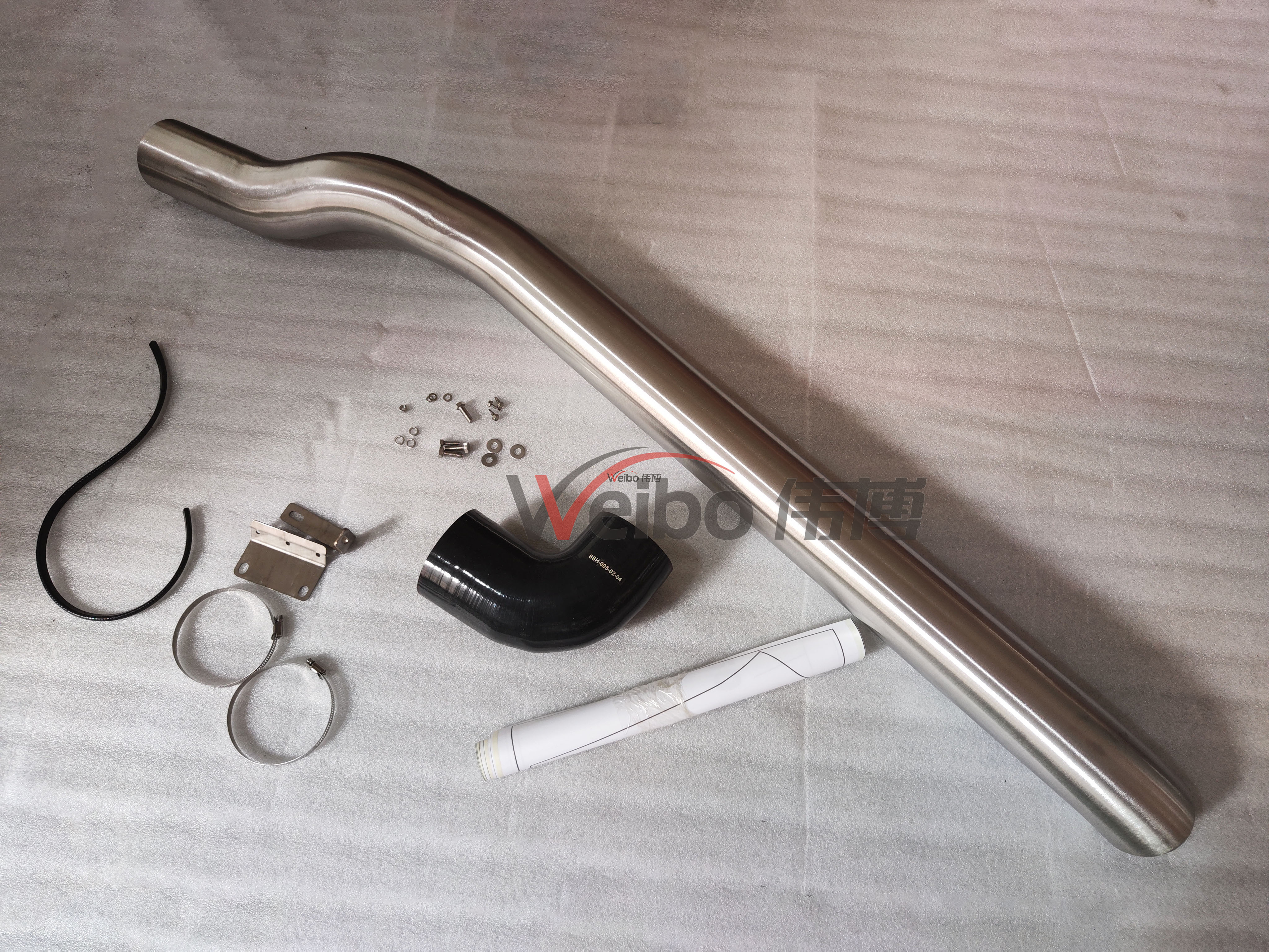 Pick up Accessories Powder Coated Stainless Steel 201/304 Snorkel for Toyota Prado FJ150