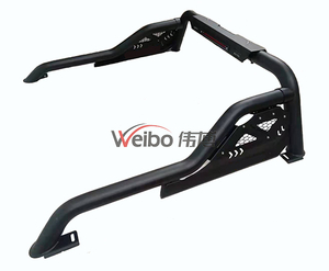 4x4 F19 Style Black steel Rollbar Sport Bar for Toyota Hilux Vigo