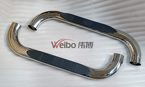 High Performance 4 Inch Oval Stainless Steel Side Bar