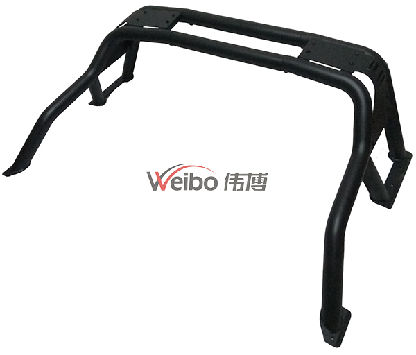 F2 Style Iron Steel Black Roll Bar for Toyota Hilux Revo/Vigo