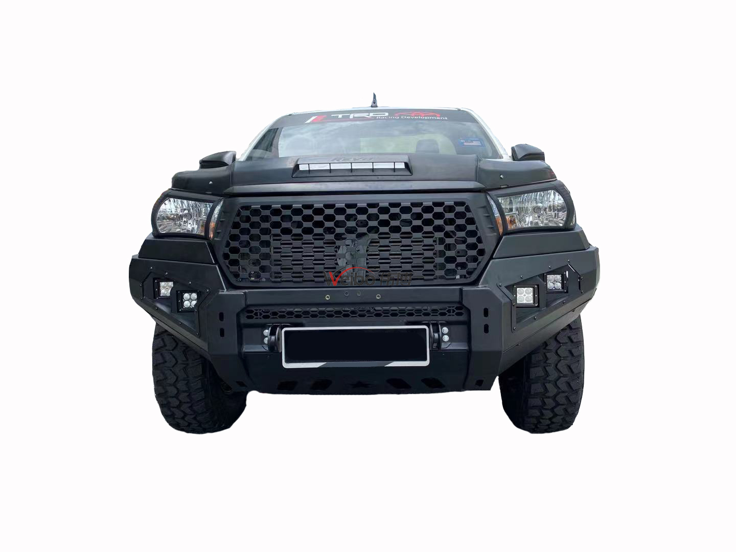 Good Fitting Black Iron Steel Front Bumper for Car