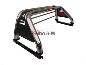3'' F1 Style High Base Stainless Steel Rollbar Sport Bar for Hilux Revo