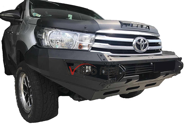 Easy Installation Texture Black Front Bumper for Pick Up